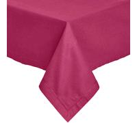100% Cotton Plain Fabric Tablecloth Square Rectangular Round Dining Table Cover