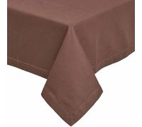 100% Cotton Plain Fabric Tablecloth Square Rectangular Round Dining Table Cover
