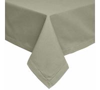 100% Cotton Plain Fabric Tablecloth Square Rectangular Round Dining Table Cover