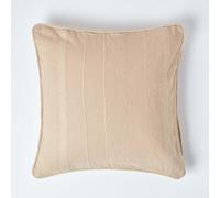 100% Cotton Rajput Ribbed Cushion Cover 18" x 18" and 24" x 24"