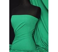 100% Cotton Single Jersey Fabric | Soft Stretch T-Shirt Material | Over 50 Colours | Oeko-Tex Certified | Same Day Dispatch | By Tia Knight (Jade, 1 Metre)