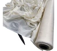100% Cotton Soft Muslin Fabric Per.Metre Premium Cloth Material 150cm Wide 50% Off When Selecting 3 or More Metres. (Cream Muslin) (8 Metre)