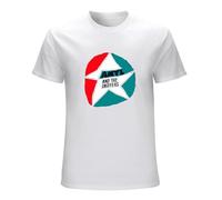 100% Cotton Sportswear Tee Amyl The Sniffers Caltex T-Shirt Solid Color Fashion Men's Tops White 3XL