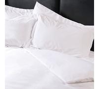 100% Cotton White Flat Sheet 200TC Double