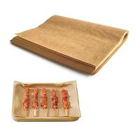 100-Count 30x20cm Precut Parchment Paper Sheets for Baking, Non-Stick Unbleached Parchment Paper Liners and Oven Safe, Greaseproof Paper Sheets for Cookies, Cakes, Grill, and Air Fryer