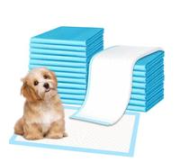 100 Count Cat Litter Pads, 17 * 11.4" Puppy Pee Pads for Dogs,Disposable Polymer Quick Dry No Leaking Pee Pads for Puppy Dogs, Cats, Rabbits and Other House Training Pets