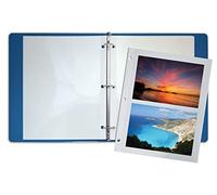 100 Count Photo Mounting Sheets, 11 x 9 Inches, Double-Sided, 3-Hole Punched, by Better Office Products, Refill Photo Album Sheets, Replacement Photo Album Sheets, Box of 100