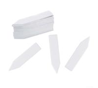 100 Count Plastic Plant Tags for Gardeners to Label Plants Trees Herbs and Vegetables with Reusable Design