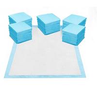 100 Count Puppy Training Pads for Dogs, Large Size 60 x 60 cm Super Absorbent 5-Layer Pads with Leak-Proof Backing & Odor Control, Non-Slip Indoor Toilet Pads for Puppies & Small Dogs