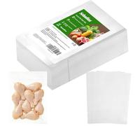 100 Count Vacuum Sealer Bags, BPA Free Heavy Duty Textured,Embossed PreCut Bags for Sous Vide Cooking, Food Storage, Freezing, Boiling and Microwaving (15 * 25cm)