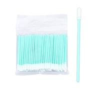 100 Counts Expert Visual Swabs Multiple Face Use for 1.25mm/2.5mm Interfaces Against Fixed Not Checking Equation Electronics Cleansing Rudiments Gluey PU Spume Swabs