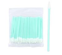 100 Counts Expert Visual Swabs Multiple Face Use for 1.25mm/2.5mm Interfaces Against Fixed Not Checking Equation Electronics Cleansing Rudiments Gluey PU Spume Swabs