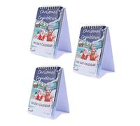 100 day christmas countdown 2025,100 Day Christmas Countdown Calendar 2025, Tear off Countdown to Christmas Approaching Calendars, Festive Desktop Calendar, Home Decor Desk Centerpiece (3PC)