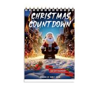 100 Day Christmas Countdown Calendar 2024 Desktop Paper Advent Calendar 2024 Countdown Calendar Advent Calendar Christmas Count Down Products for Gift & Home Office Decor (1pc)