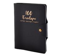 100 Day Savings Challenge Notebook Portable Organizers with Envelope Budgeting Design for Money Management Motivational Savings Goal Notebook