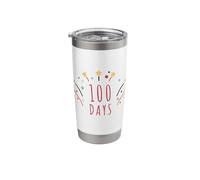100 Days Celebration Stainless Steel Insulated Tumbler