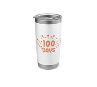100 Days Celebration Stainless Steel Insulated Tumbler