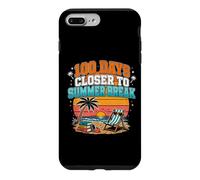 100 Days Closer To Summer Break Teacher Beach Case for iPhone 7 Plus/8 Plus