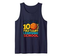 100 Days Full Court Learning School Tank Top