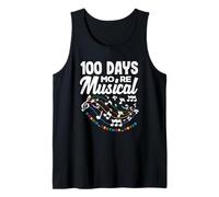100 Days More Musical Music Teacher Squad Notes Tank Top