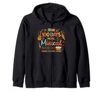 100 Days More Musical Zip Hoodie