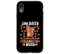 100 Days Of Driving My Teacher Nuts Dabbing Squirrel School Case for iPhone XR