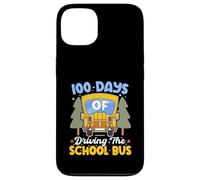 100 Days Of Driving The School Bus Driver 100th Day Kids Case for iPhone 13