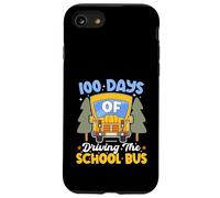 100 Days Of Driving The School Bus Driver 100th Day Kids Case for iPhone SE (2020) / 7/8