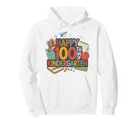 100 Days of Kindergarten Happy Pullover Hoodie