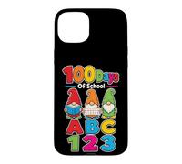 100 Days Of School ABC 123 Gnome Elementary Kids Day Gift Case for iPhone 15 Plus