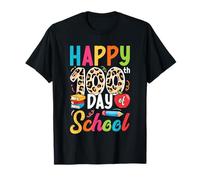 100 Days of School Boys Girls Happy 100th Day of School T-Shirt
