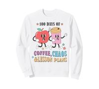 100 Days of School Coffee Lesson Plans 100th Day Teacher Tee Sweatshirt