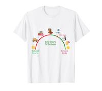 100 Days of School Crushed Progress for Students Teachers T-Shirt