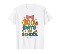 100 Days of School Cute Teacher & Student Celebration Outfit T-Shirt
