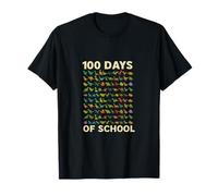 100 Days of School Dinosaur Funny Dino Teacher Student T-Shirt