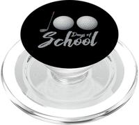 100 Days of School Golf Ball Sports Golfing Golfer PopSockets PopGrip for MagSafe