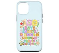 100 Days of School Smarter Kinder Stronger Braver Brighter Case for iPhone 12/12 Pro
