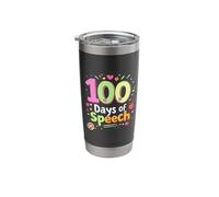100 Days of Speech Milestone Celebration Stainless Steel Insulated Tumbler
