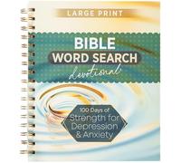 100 Days of Strength for Depression & Anxiety: Bible Word Search Devotional