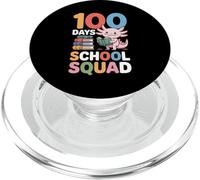 100 Days School Squad Cute Axolotl Reading PopSockets PopGrip for MagSafe