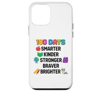 100 Days smarter Kinder Stronger Brighter Smarter Case for iPhone 12 mini