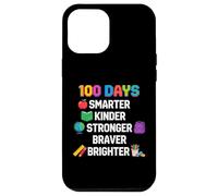 100 Days smarter Kinder Stronger Brighter Smarter Case for iPhone 12 Pro Max