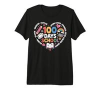 100 Days Smarter KinderStronger Braver Brighter Student Kids Premium T-Shirt