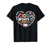 100 Days Smarter KinderStronger Braver Brighter Student Kids T-Shirt
