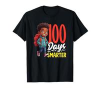 100 Days Smarter School Boy Backpack Student Kids T-Shirt