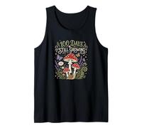 100 Days Still Growing Mushroom Cottagecore School Tank Top