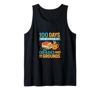 100 Days Teacher Survival Kit Grades on Grounds Tank Top