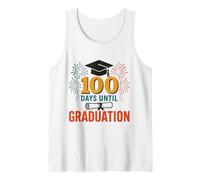 100 Days Until Graduation Countdown Celebration Design Tank Top