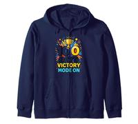 100 Days Victory Celebration Zip Hoodie