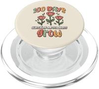 100 Days Watching My Students Grow 100th Day School Teacher PopSockets PopGrip for MagSafe